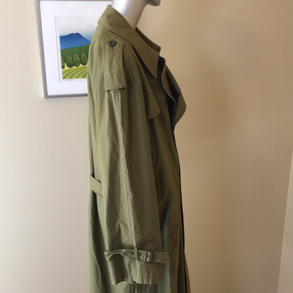 GIORGIO ARMANI | Vintage double-breasted trench coat - Picture 15 of 17